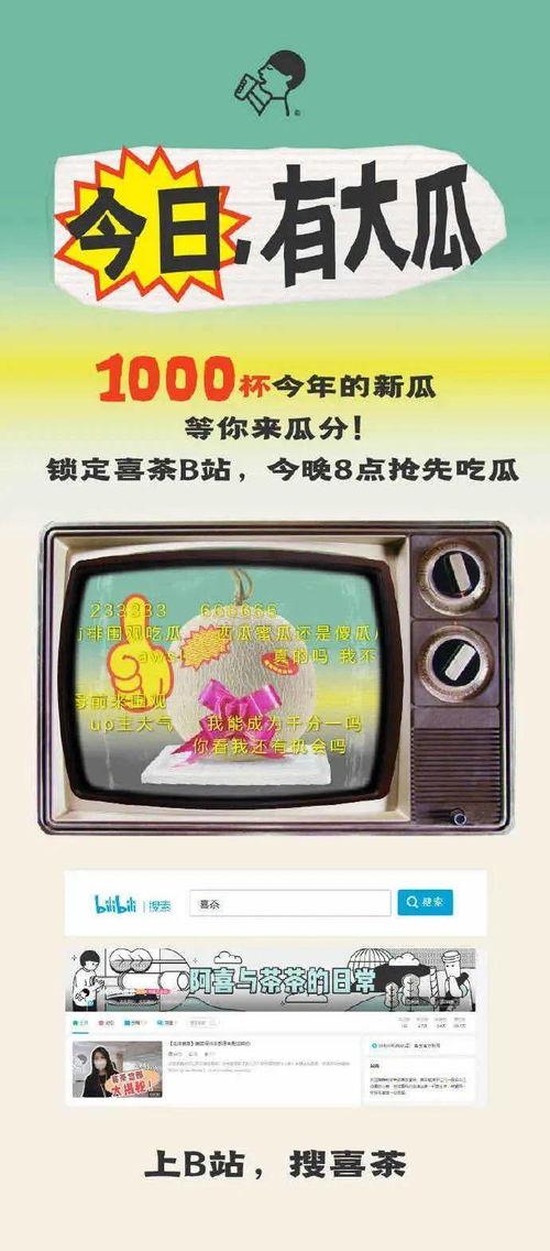 喜茶土味吃瓜视频,揭秘网红饮品背后的“瓜”事